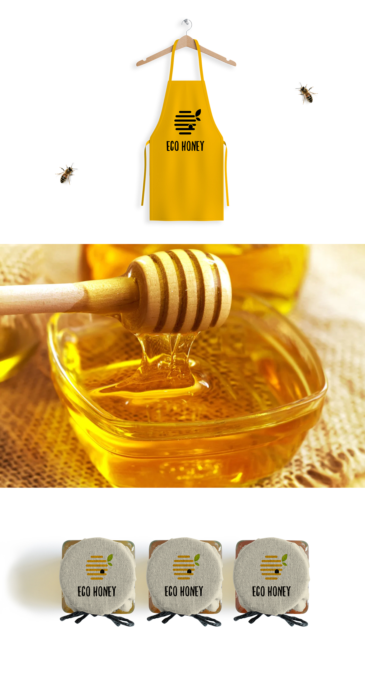 Разработка логотипа для производителя меда