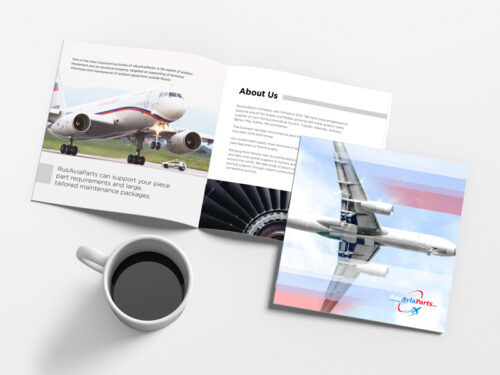 Разработка дизайна каталога для авиационной компании RusAviaParts
