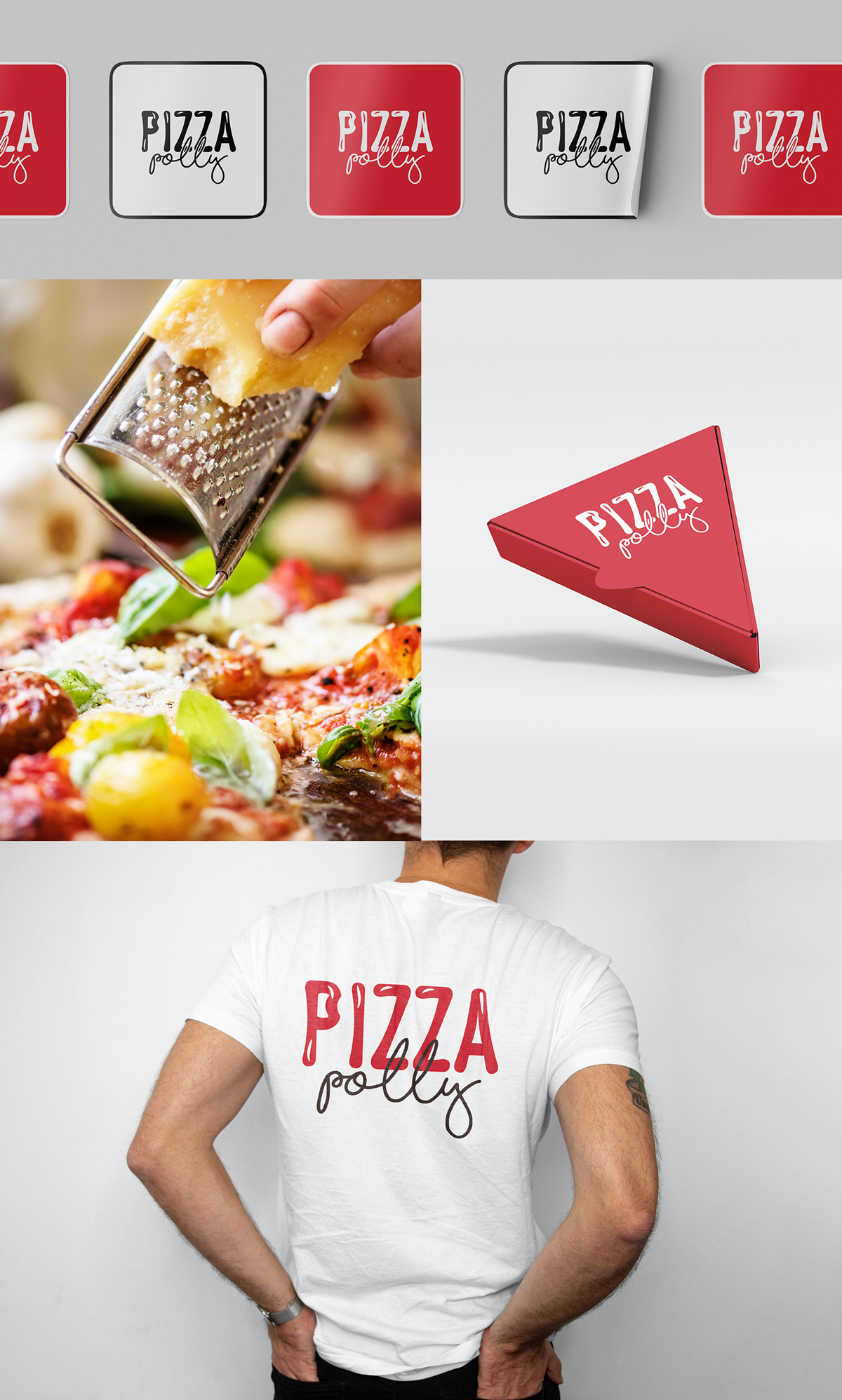 Разработка логотипа для пиццерии